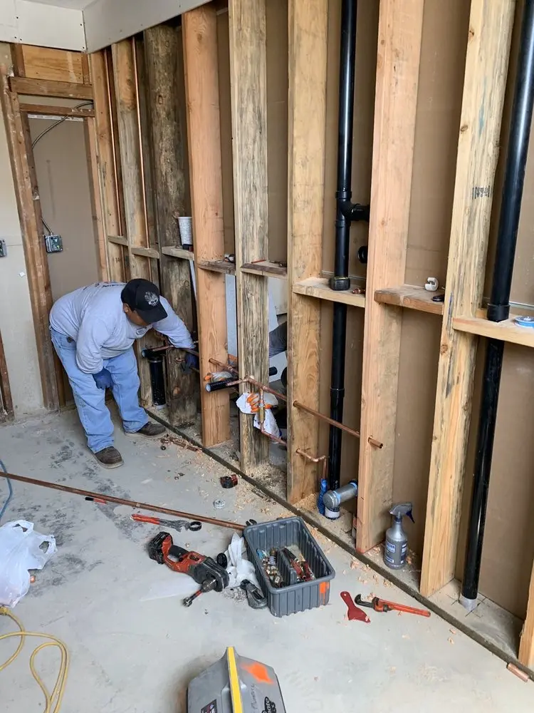 Commercial rough-in plumbing for Commercial Plumbing in Lufkin
